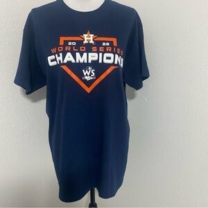 Majestic Houston Astros World Series Champions 2022  Large Shirt